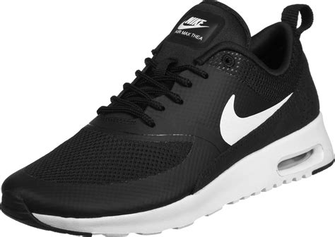 zwarte nike thea|Black & White Air Max Thea Shoes .